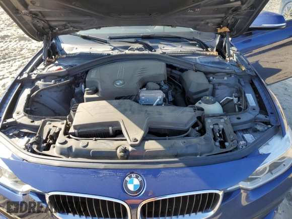 2016 BMW 3 Series 320i xDrive with VIN WBA8E5G59GNT41491, listed as a Copart auction lot 48753615 with 127,305 mi miles and Salvage Title. Bid and sale history available at carsss.com. Image 12.