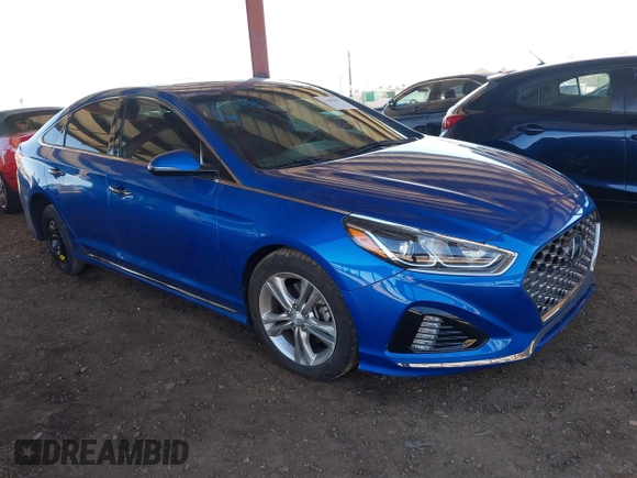 2018 Hyundai Sonata Limited with VIN 5NPE34AF7JH598194, listed as a IAAI auction lot 41888063 with 53,805 mi miles. Bid and sale history available at carsss.com. Image 1.