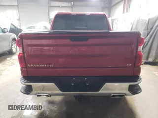 2021 Chevrolet Silverado 1500 LT with VIN 3GCUYDET5MG238738, listed as a Copart auction lot 82143104 with 62,151 mi miles and Salvage Title. Bid and sale history available at carsss.com. Image 6.