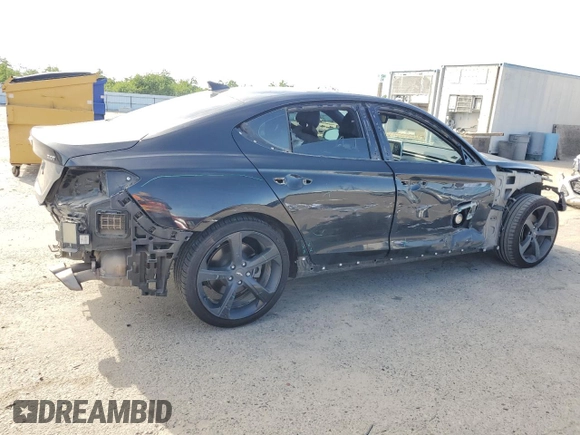2019 Genesis G70 Advanced z VIN KMTG44LA6KU025965, wystawiony jako Copart lot #52107135 z przebiegiem 37 751 mil mil oraz Szkoda całkowita • Salvage title. Historia ofert i sprzedaży dostępna na DreamBid. Obrazek 3.