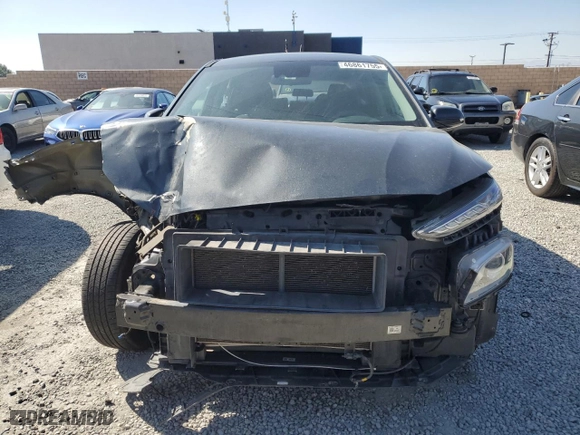 2020 Hyundai Kona SE with VIN KM8K12AA9LU579488, listed as a Copart auction lot 46861755 with 58,886 mi miles and Salvage Title. Bid and sale history available at carsss.com. Image 5.