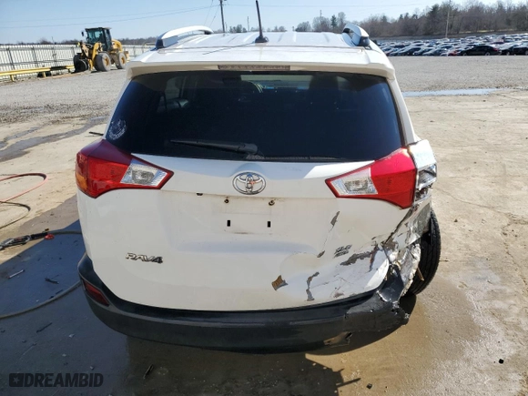 2015 Toyota RAV4 XLE with VIN 2T3RFREV6FW287377, listed as a Copart auction lot 48483805 with 146,533 mi miles and Salvage Title. Bid and sale history available at carsss.com. Image 6.