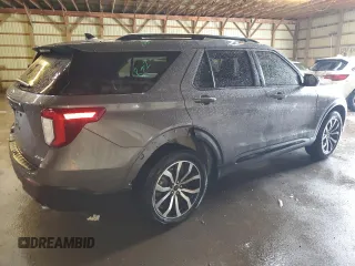 2022 Ford Explorer ST-Line с VIN 1FMSK8KH6NGA80354, выставлен на аукционе Copart как лот 82803054 с пробегом 53 074 миль миль и Списание • Salvage title. История ставок и продаж доступна на DreamBid. Изображение 3.