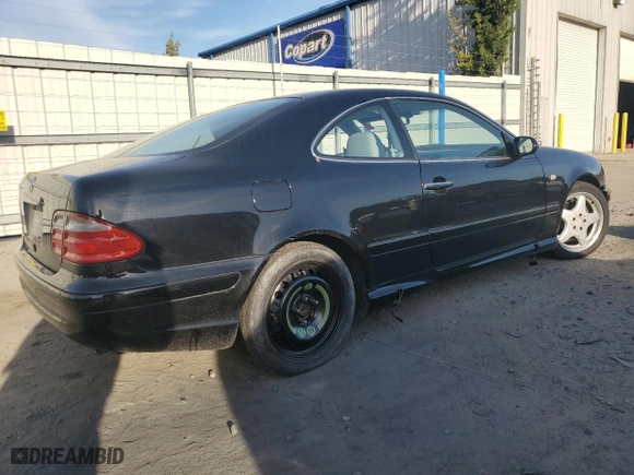 1999 Mercedes-Benz CLK-Class with VIN WDBLJ70G8XF067709, listed as a Copart auction lot 50125665 with 113,372 mi miles and Salvage Title. Bid and sale history available at carsss.com. Image 3.