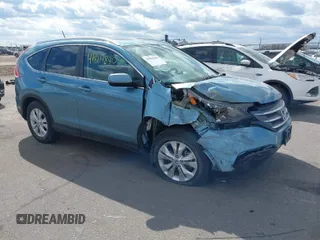2014 Honda CR-V EX-L with VIN 2HKRM4H70EH618093, listed as a IAAI auction lot 41864840 with 23,065 mi miles. Bid and sale history available at carsss.com. Image 1.