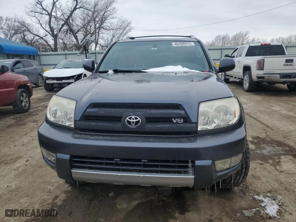 2004 Toyota 4Runner Limited with VIN JTEBT17R848011700, listed as a Copart auction lot 46468975 with 252,013 mi miles and Salvage Title. Bid and sale history available at carsss.com. Image 5.
