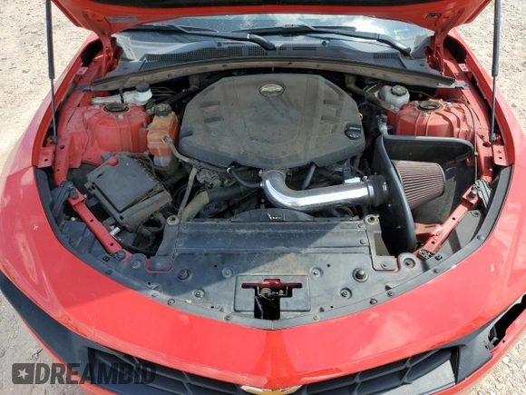 2021 Chevrolet Camaro 1LT with VIN 1G1FB1RS5M0126755, listed as a Copart auction lot 62061945 with 85,380 mi miles and Salvage title. Bid and sale history available at DreamBid. Image 11.