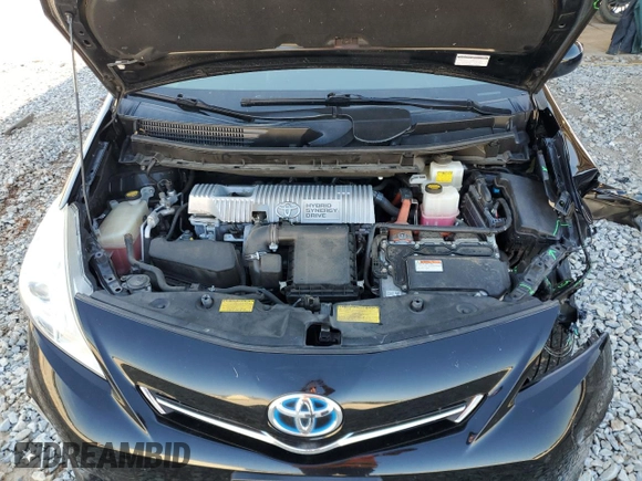 2014 Toyota Prius Two z VIN JTDZN3EU1E3297999, wystawiony jako Copart lot #58003705 z przebiegiem 160 806 mil mil oraz Szkoda całkowita • Salvage title. Historia ofert i sprzedaży dostępna na DreamBid. Obrazek 12.