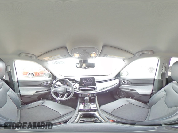 2022 Jeep Compass Latitude with VIN 3C4NJDBB5NT166176, listed as a Copart auction lot 53096845 with 25,758 mi miles and Salvage title. Bid and sale history available at DreamBid. Image 14.