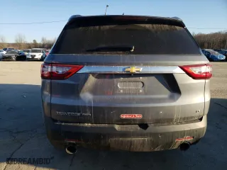 2021 Chevrolet Traverse LT Cloth with VIN 1GNEVGKW7MJ143584, listed as a Copart auction lot 46053565 with 98,066 mi miles and Salvage Title. Bid and sale history available at carsss.com. Image 6.