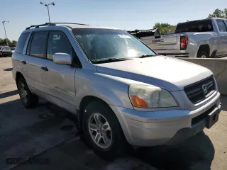 2004 Honda Pilot EX with VIN 2HKYF18644H544218, listed as a Copart auction lot 69693604 with 208,464 mi miles and Salvage Title. Bid and sale history available at carsss.com. Image 4.