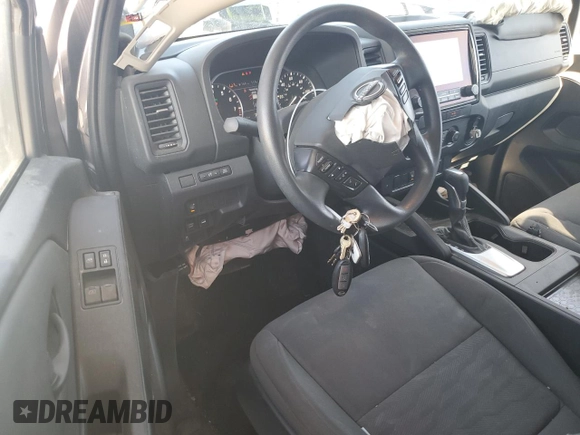 2022 Nissan Frontier S with VIN 1N6ED1CM1NN644435, listed as a Copart auction lot 61658825 with 28,780 mi miles and Salvage title. Bid and sale history available at DreamBid. Image 8.