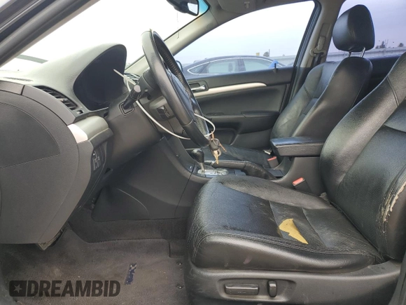 2008 Acura TSX Nav with VIN JH4CL96938C015115, listed as a Copart auction lot 47828555 with 162,608 mi miles and Salvage Title. Bid and sale history available at carsss.com. Image 7.
