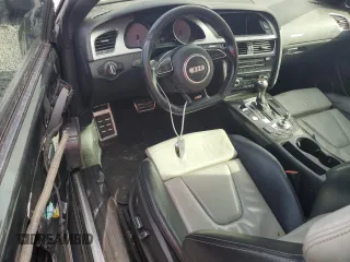 2016 Audi S5 Premium Plus with VIN WAUC4AFR6GA040971, listed as a Copart auction lot 81013414 with 121,417 mi miles and Salvage Title. Bid and sale history available at carsss.com. Image 8.