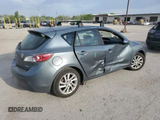 2012 Mazda 3 i Grand Touring with VIN JM1BL1M72C1656647, listed as a Copart auction lot 55590505 with 133,716 mi miles and Salvage title. Bid and sale history available at DreamBid. Image 3.