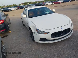 2016 Maserati Ghibli with VIN ZAM57XSA1G1167807, listed as a IAAI auction lot 42641292 with 109,570 mi miles and . Bid and sale history available at DreamBid. Image 1.