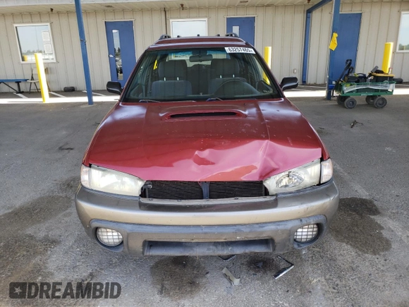 1998 Subaru Legacy Outback with VIN 4S3BG6857W7618150, listed as a Copart auction lot 63257465 with 419,599 mi miles and Salvage title. Bid and sale history available at DreamBid. Image 5.