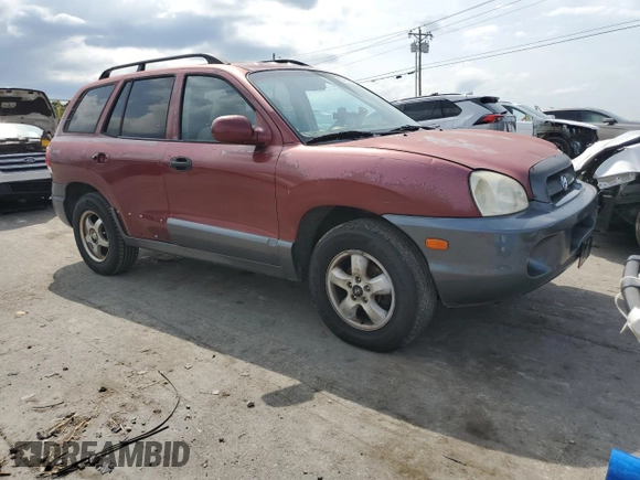 2005 Hyundai Santa Fe GLS with VIN KM8SC13D95U969084, listed as a Copart auction lot 69982304 with 202,979 mi miles and Clean Title. Bid and sale history available at carsss.com. Image 4.