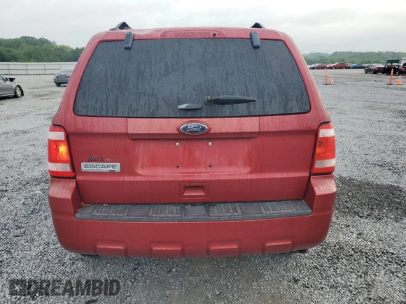 2012 Ford Escape XLT with VIN 1FMCU0D73CKC37160, listed as a Copart auction lot 54443864 with 160,488 mi miles and Salvage Title. Bid and sale history available at carsss.com. Image 6.