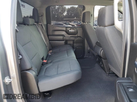 2020 Chevrolet Silverado 1500 Custom with VIN 1GCPWBEF5LZ176600, listed as a Copart auction lot 74396324 with 128,673 mi miles and Salvage Title. Bid and sale history available at carsss.com. Image 10.