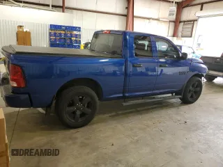 2018 Ram 1500 Express with VIN 1C6RR7FTXJS351180, listed as a Copart auction lot 50388915 with 118,960 mi miles and Salvage Title. Bid and sale history available at carsss.com. Image 3.