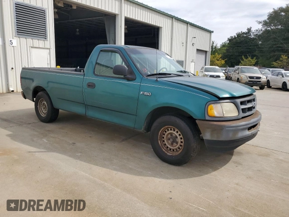 1998 Ford F-150 with VIN 1FTDF1726WNA02621, listed as a Copart auction lot 74929234 with 188,441 mi miles and Salvage title. Bid and sale history available at DreamBid. Image 4.