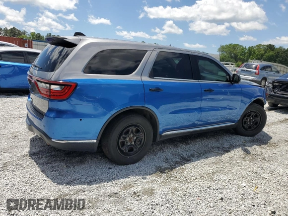 2022 Dodge Durango Pursuit with VIN 1C4SDJFT9NC202118, listed as a Copart auction lot 57914655 with 70,882 mi miles and Salvage title. Bid and sale history available at DreamBid. Image 3.