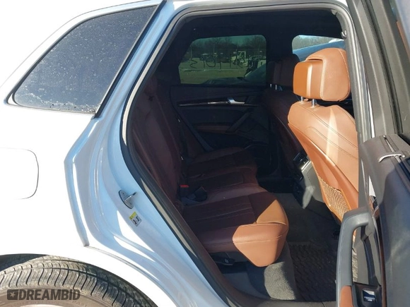 2019 Audi Q5 Premium Plus with VIN WA1BNAFY3K2067609, listed as a IAAI auction lot 41344013 with 50,795 mi miles. Bid and sale history available at carsss.com. Image 8.