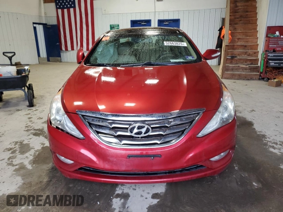 2013 Hyundai Sonata Limited with VIN 5NPEC4AC1DH626369, listed as a Copart auction lot 52663825 with 133,264 mi miles and Salvage Title. Bid and sale history available at carsss.com. Image 5.