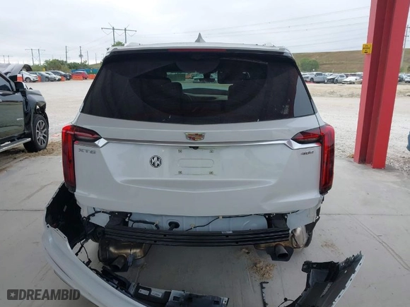 2024 Cadillac XT6 Premium Luxury with VIN 1GYKPERS5RZ741592, listed as a IAAI auction lot 41327267 with NaN miles. Bid and sale history available at carsss.com. Image 17.