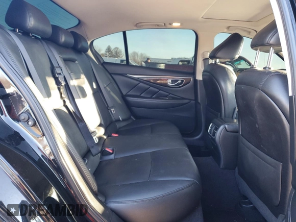 2018 Infiniti Q50 3.0t LUXE with VIN JN1EV7APXJM590796, listed as a Copart auction lot 47481395 with 91,360 mi miles and Salvage Title. Bid and sale history available at carsss.com. Image 10.