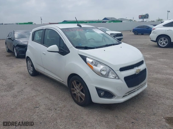 2015 Chevrolet Spark LS with VIN KL8CB6S92FC808744, listed as a IAAI auction lot 41933649 with 101,742 mi miles. Bid and sale history available at carsss.com. Image 1.