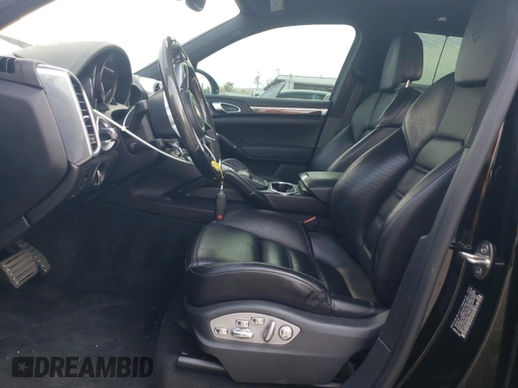 2017 Porsche Cayenne S E-Hybrid with VIN WP1AE2A23HLA71302, listed as a Copart auction lot 54586635 with 102,228 mi miles and Salvage title. Bid and sale history available at DreamBid. Image 7.