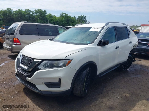 2017 Nissan Rogue SL with VIN 5N1AT2MT0HC857159, listed as a IAAI auction lot 39614899 with 94,254 mi miles. Bid and sale history available at carsss.com. Image 2.