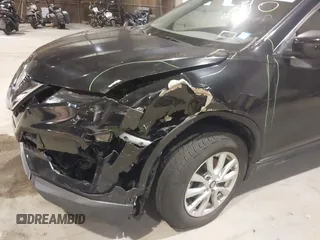 2017 Nissan Rogue SV with VIN KNMAT2MT5HP574527, listed as a IAAI auction lot 41050779 with 97,524 mi miles. Bid and sale history available at carsss.com. Image 6.