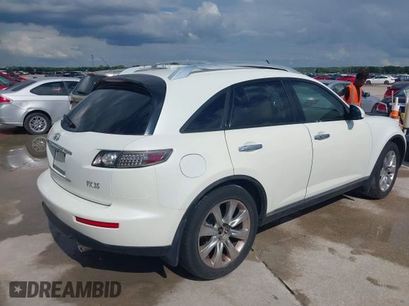 2008 Infiniti FX with VIN JNRAS08U98X104799, listed as a IAAI auction lot 42239487 with 159,439 mi miles and . Bid and sale history available at DreamBid. Image 4.