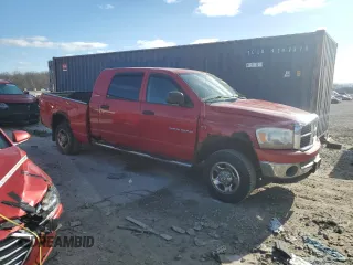 2006 Dodge 1500 SLT with VIN 3D7KS19D96G146602, listed as a Copart auction lot 52739435 with 209,777 mi miles and Non Repairable. Bid and sale history available at carsss.com. Image 4.