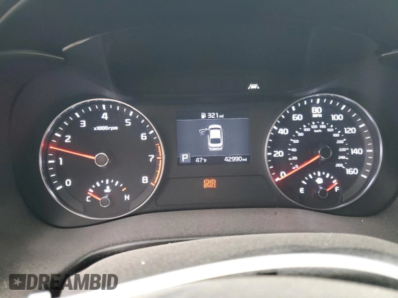 2021 Kia Forte GT-Line z VIN 3KPF34AD1ME391893, wystawiony jako Copart lot #50002295 z przebiegiem 42 990 mil mil oraz Szkoda całkowita • Salvage title. Historia ofert i sprzedaży dostępna na DreamBid. Obrazek 9.