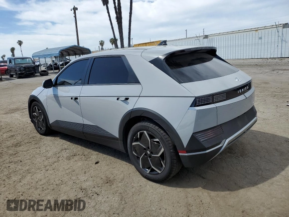 2024 Hyundai Ioniq 5 SEL with VIN KM8KN4DE3RU306201, listed as a Copart auction lot 50545485 with 24,932 mi miles and Salvage title. Bid and sale history available at DreamBid. Image 2.