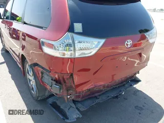 2017 Toyota Sienna SE with VIN 5TDXZ3DC6HS808999, listed as a IAAI auction lot 42111614 with 107,781 mi miles and . Bid and sale history available at DreamBid. Image 6.
