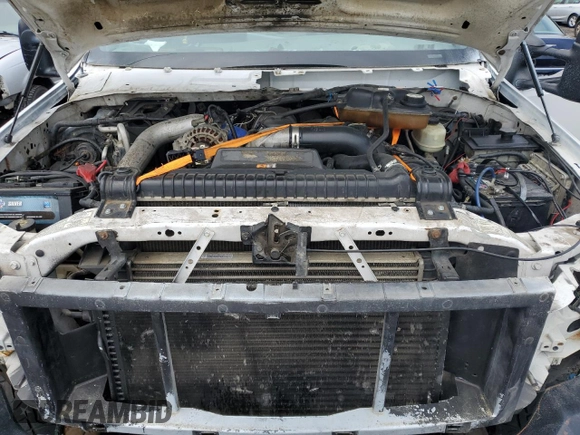 2004 Ford F-250 XL with VIN 1FTNX21P34ED08796, listed as a Copart auction lot 54789995 with 141,634 mi miles and Salvage title. Bid and sale history available at DreamBid. Image 11.