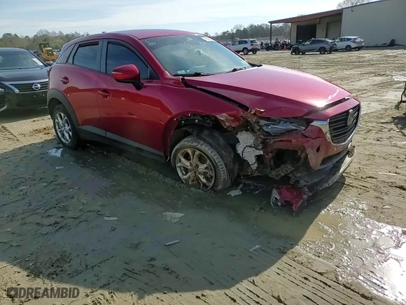 2021 Mazda CX-3 Sport with VIN JM1DKDB76M1501309, listed as a Copart auction lot 43895965 with 99,583 mi miles and Salvage Title. Bid and sale history available at carsss.com. Image 11.