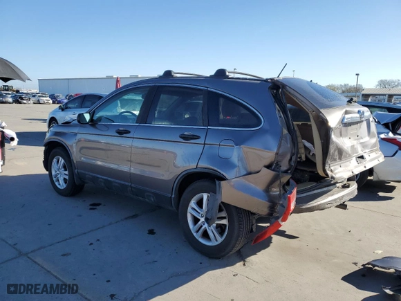 2011 Honda CR-V EX with VIN 5J6RE4H52BL055464, listed as a Copart auction lot 46910575 with 116,863 mi miles and Salvage Title. Bid and sale history available at carsss.com. Image 2.
