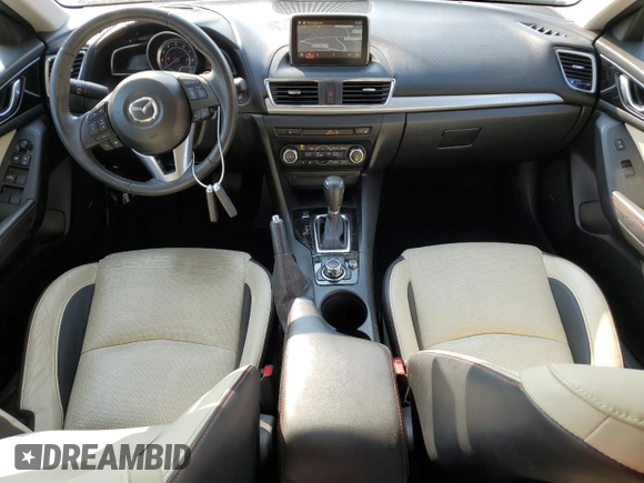 2016 Mazda 3 S Grand Touring with VIN JM1BM1N37G1332513, listed as a Copart auction lot 60492095 with 85,986 mi miles and Salvage title. Bid and sale history available at DreamBid. Image 8.