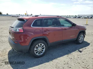 2019 Jeep Cherokee Latitude Plus with VIN 1C4PJMLXXKD250658, listed as a Copart auction lot 62199565 with 95,224 mi miles and Salvage title. Bid and sale history available at DreamBid. Image 3.