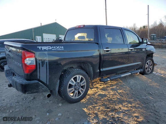 2015 Toyota Tundra 4WD Truck Platinum with VIN 5TFAY5F13FX454320, listed as a Copart auction lot 79611374 with NaN miles and Salvage Title. Bid and sale history available at carsss.com. Image 3.