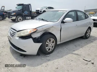 2010 Hyundai Elantra GLS with VIN KMHDU4AD1AU878136, listed as a Copart auction lot 59373945 with Not provided miles and Salvage title. Bid and sale history available at DreamBid. Image 1.