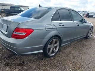 2014 Mercedes-Benz C 250 Sport with VIN WDDGF4HB7EA966475, listed as a IAAI auction lot 42777680 with 148,432 mi miles and . Bid and sale history available at DreamBid. Image 4.