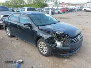 2015 Volkswagen Passat 1.8T Limited Edition with VIN 1VWAT7A36FC051441, listed as a IAAI auction lot 42031494 with 193,354 mi miles. Bid and sale history available at carsss.com. Image 1.