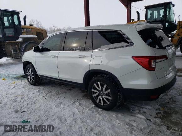 2022 Honda Pilot EX-L с VIN 5FNYF6H55NB095023, выставлен на аукционе Copart как лот 45405865 с пробегом 24 062 миль миль и Списание • Salvage title. История ставок и продаж доступна на DreamBid. Изображение 2.